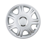 wheel covers set 4pc JERSEY 16" silver