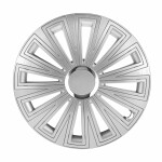 wheel covers set 4pc SUNSET 16"silver