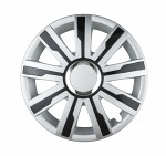 wheel covers set 4pc MIRAGE 16" silver-CZARN