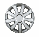 wheel covers set 4pc FLASH 14" GRAFI-silver