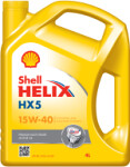 mineral oil 15w40 shell helix hx5 sn-cf a3-b3 4l