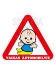 decorative Sticker "child in the car"