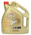 Fully synthetic oil castrol 5w40 edge turbodiisel 5l