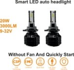LED-polttimo h1 20w 12v 6000k 2kpl.