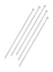 fixing strap-fastening 25-150 (100 pc) white