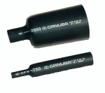 termokambrium с клеем 6mm/2mm черный 1,22m der