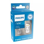 LED-polttimopari 12V Philipsin Ultinon Pro6000 W21W LED valkoinen 2kpl. 11065-CU60-X2