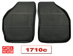 floor mat rubber Universal front black / ./ / 2pc/ /POL-GUM/