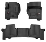 mats rubber PROLINE LAND ROVER DIScOVERY III 2004-2009, SUV, 3szt