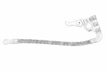 cable cathode (no power switch; no start/stop system) fits: citroen jumper ii; fiat ducato; peugeot boxer