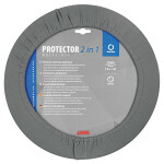 Universal Wheel cover protection Stretchy grey