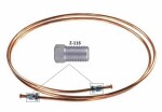 brake wire rope - copper - 400cm wp-434 11611640 x-434-00