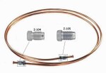 brake wire rope - copper - 425cm wp-593 10410542 x-593-00