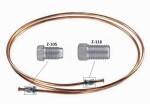 brake wire rope - copper - 365cm wp-752 10511636 x-752-00