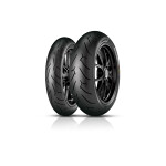 motorcycle road tyre pirelli 190/50zr17 tl 73w diablo rosso ii rear