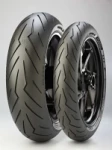 Pirelli motorcycle road tyre 120/70zr17 tl 58w diablo rosso iii front