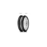 motorcycle off-road tyre pirelli 80/100-21 tt 51m scorpion mx mid soft 32 front