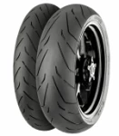 Continental motorcycle road tyre 180/55zr17 tl 73w contiroad rear