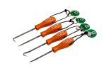 Awls and hooks set 130mm with kevlar textile loops