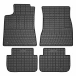 floor mats 4pc model basic material rubber