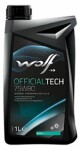 fully synthetic wolf officialtech 75w80 1l gl5 vw 501 50, g 005 000