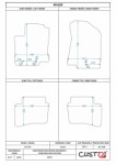 Kia Rio 11 floor mats - set/tekst/
