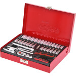 1/4" Socket wrenches set, 33 pc