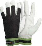 513-7 pigskin-textile work gloves velcro fastener tegera