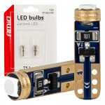 LED polttimot standard T5 12V 1 LED sininen