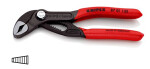 pliers adjustable for pipes, straight, gaps: 0-29mm, length: 125mm, hardened teeth, precise adjustment