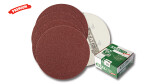 sandpaper discs gr.220. velcro 125mm stalco