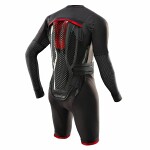 vesti with air bag neck/kark/klatka piersiowa/shoulders/rangluu alpinestars tech-air 10 black/red