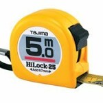 Measuring tape 5 m/25 mm yellow