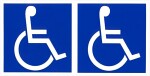 Знак инвалидного транспорта