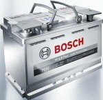 Автомобильный акумулятор Bosch 70Ah 760A - / + 278x175x190 AGM старт&Stop Silver