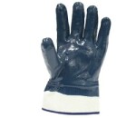 work glove with nitrile rubber coated