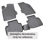 floor mats with raised edges SEAT Altea