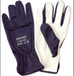 work gloves buckskin soft textile. dimensions 9