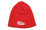 Reklaminio produkto calix žieminė kepurė, raudona