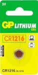 Patarei GP CR1216 3V litium 12,5x1,6mm