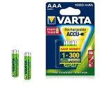 батарея ( перезаряжаемый аккумулятор ) VARTA HR03 AAA 1000mAh Ready2Use 4шт