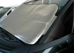 Auto aksesuāru vējstikla pārsegs 150 x 71 cm, sudrabs