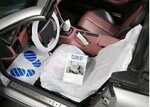 Car seat protection film 82X127 500pc