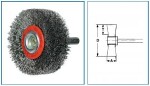 Disc spindle brush 80X19mm 0,30mm
