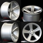 Alloy Wheel Nano BK086 Silver, 19x9.0 5x120 ET24
