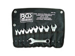 10pc. short Ring Open End Wrench set 10-19mm triumf