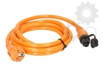 hose external ( orange, reinforced) z wtyczkš 2,5M NY type (220V)