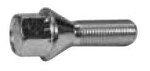 Aluminiumfälgbult m12x1,50, längd 30mm, nyckel 17