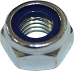100 pc. locking nut DIN 985 galvanized zinc plated M 6 Art.- no. 0680/001/51 6 100 pc.