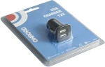 USB charger mini 2 plug 12V 2100mA